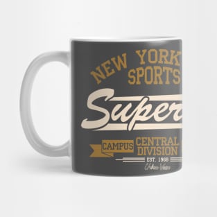 Superior.  Sport wear typography emblem Mug